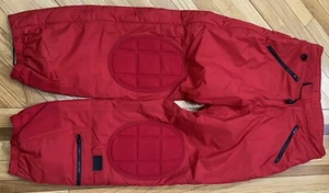 Vintage Polo Ralph Lauren seltene RL 2000 Polo Hi Tech Gr. Large rot gepolsterte Ski Schnee Hose - Bild 1 von 24