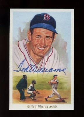 Ted Williams Autographed Perez Steele Celebration Card Red Sox - Image 1 of 2
