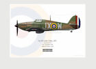 Warhead Illustrated SE Hurricane Mk.I 1 Sqn RAF Battle of France Aircraft Print