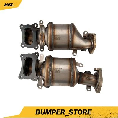 Manifolds Catalytic Converters Set For Honda Accord 2008-2012 Acura TL 3.5L V6 - Image 1 of 4