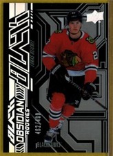 2022-23 UD Black Obsidian Rookies - Lukas Reichel RC /499 - Chicago Blackhawks