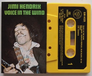 JIMI HENDRIX - VOICE IN THE WIND (DJM DJLM44329) 1975 UK CASSETTE TAPE RARE COMP - Picture 1 of 5