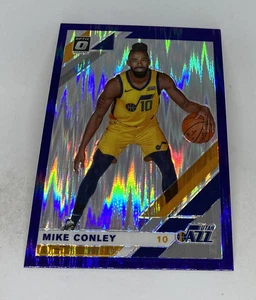 Mike Conley 2019-20 Panini Optic Purple Shock Prizm  #49 Utah Jazz - Picture 1 of 2