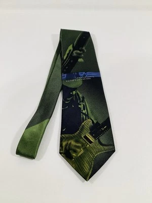 Corbata CARLOS by Carlos Santana “One Sustained Cry” L56” x W3-1/2” Usada en Excelente Condición Foto 1 de 3