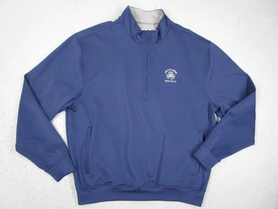 Pulôver masculino Donald Ross grande azul quarto de zíper 2017 EUA aberto Erin Hills golfe - Imagem 1 de 4