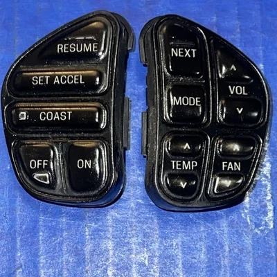 Lincoln Town Car 2003-07 OEM control del volante control de crucero negro Foto 1 de 4