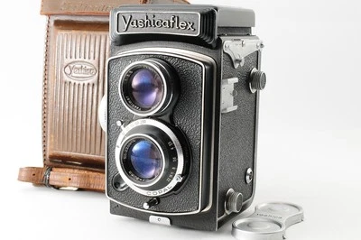 [Exc+5] Yashica Yashicaflex A II TLR 6x6 Film Camera 80mm f3.5 Lens From JAPAN - Image 1 of 4