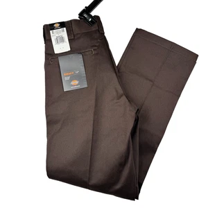 Pantalones de trabajo de lona marrón calce regular Dickies Skateboarding para hombre 30x32 WPSK67CB - Imagen 1 de 8