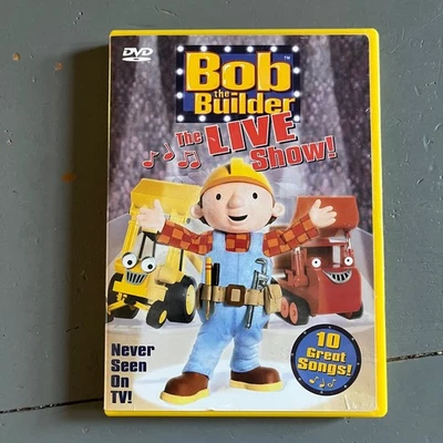 Bob the Builder The Live Show! 10 Great Songs DVD (TESTED) 2004 NR - Image 1 of 4
