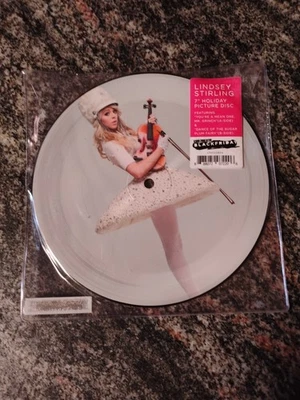 LINDSEY STIRLING Picture Disc - You’re a Mean One, Mr. Grinch - Sugar Plum Fairy - Image 1 of 3