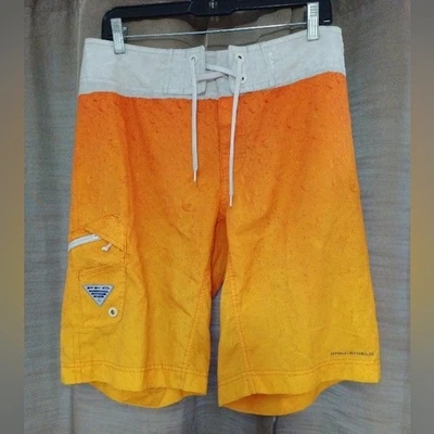 Pantalones cortos de tabla Columbia PFG Omni-Shield Ombre para hombre talla 32 Foto 1 de 4