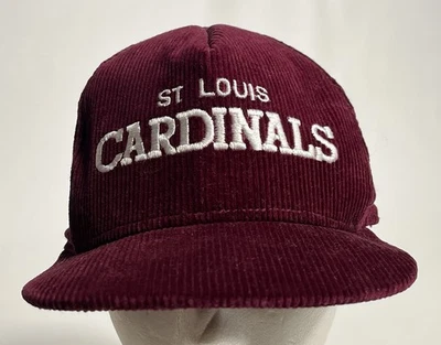 Gorra de pana granate roja NFL de los Arizona St. Louis Cardinals de colección de AJD Foto 1 de 4
