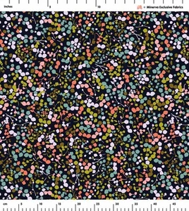 Minerva Exclusive Linen Fabric - POD - Glorious Garnish - per metre - Picture 1 of 1