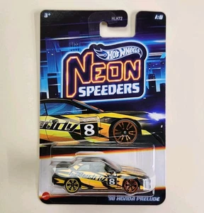 New 2025 Hot Wheels Sliver Series Neon Speeders '98 Honda Prelude 1/8 - Picture 1 of 10