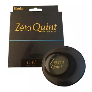 New KENKO 55mm Zeta QUINT C-PL Filter TG Glass Filter Circular Polarizing Filter - Picture 1 of 2