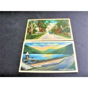 Vintage 1930’s (2) Postcards-Pennsylvania Railroad & Greetings from Altoona, Pa. - Picture 1 of 5