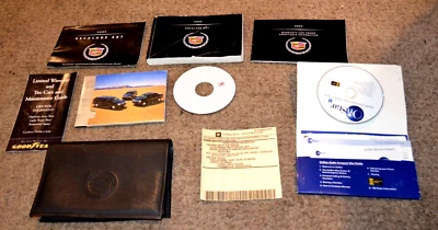 2005 CADILLAC ESCALADE EXT PICK UP OWNERS MANUAL GUIDE BOOK USED DVD USED SET Foto 1 de 4