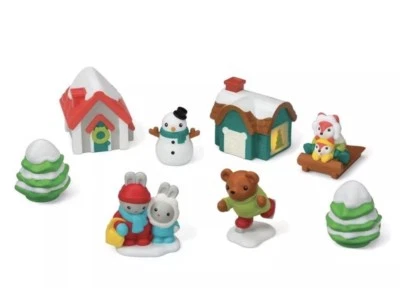 Infantino GoGaga Holiday Village Desarrollo Sensorial Bebé Juguete Set 8 piezas Nuevo Niño Pequeño Foto 1 de 4