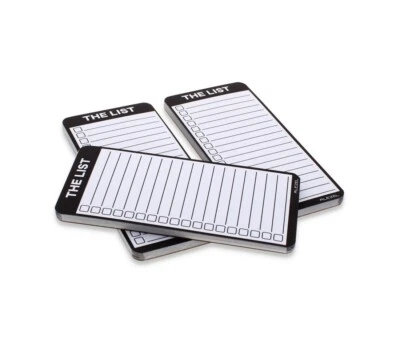 180 Sheets Magnetic Fridge To Do List Memo Notice 3 Year+ Supply 17cm x 8cm UK - Image 1 of 4