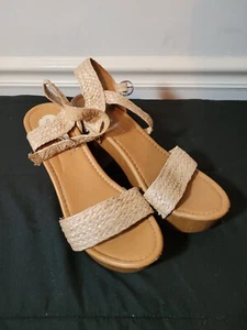Madden Girl Lifft Women's Platform High Heel Sandals Preowned Size 7.5 - Picture 1 of 8