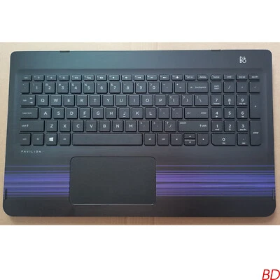 Pavilion X360 15-BK For HP Palmrest With Backlit Keyboard Touchpad C Shell Cover - Image 1 of 4