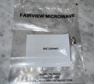 Fairview Microwave 2.4mm Male Open Circuit Connector Cap SC2040 - Picture 1 of 2