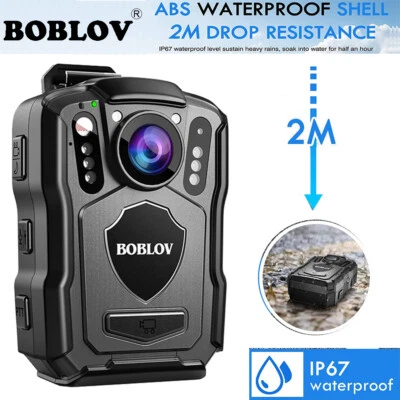 1440P Body Worn Camera Audio Video Recorder Police Security Body Camera 4200MAH - Image 1 of 4