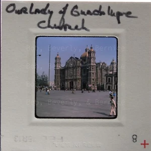 Vintage 35mm Dia Photo — Mexico City Basilica of Our Lady of Guadalupe — 1975 - Bild 1 von 2