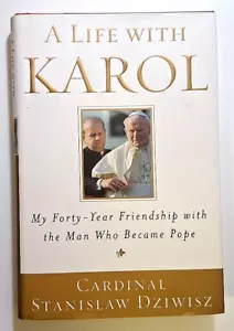 A Life with Karol Signed by Cardinal Stanislaw Dziwisz Autographed Hardback - Picture 1 of 5