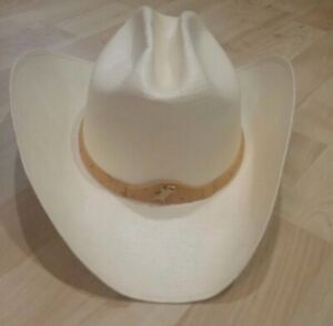 Bullhide Monte Carlo 50x straw cowboy hat 9.5" brim 