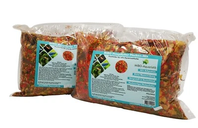 (1,89 €/L) MIBO Aquarium Flockenfutter Mix 10.000ml/1.700g  Fischfutter - Bild 1 von 2