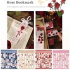 Chinese Style Rose Bookmark Stationery Bookmark New Book Clip