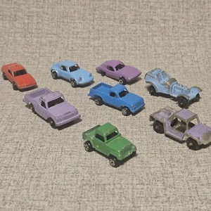 Vintage Lot of 8 Tootsietoy Cars, Jeep Truck - Picture 1 of 11