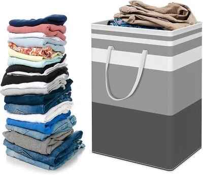 Wäschekorb Wäschebox Wäschetonne Wäschesack Wäschesammler Wäschetruhe Stoff DHL - Bild 1 von 4