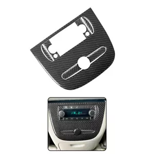 Rear Center Console Audio Frame Carbon Fiber Trim For Chevrolet Tahoe 07-13 7pcs - Picture 1 of 16
