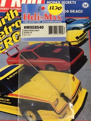 Heli-Max HMXE8540 Inner Main Shaft: Novus CX NewInPack USA Shipped - Image 1 of 4
