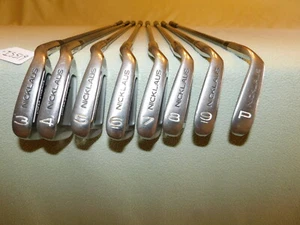 Nicklaus "The Bear" Offset 3-9, PW Iron Set - feels like reg to firm flex IS519 - Picture 1 of 9