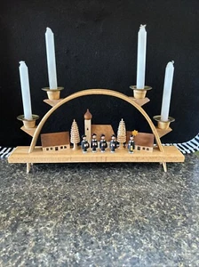 Erzgebirge Candle Arch German Carolers Richard Glaesser Vintage - Picture 1 of 12