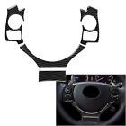 Type B Carbon Fiber 4x Steering Wheel Cover Trim For Lexus IS250 NX200 200t 300h