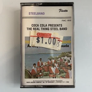 Coca Cola Presents The Real Thing Steel Band (Cassette) New Sealed - Picture 1 of 2