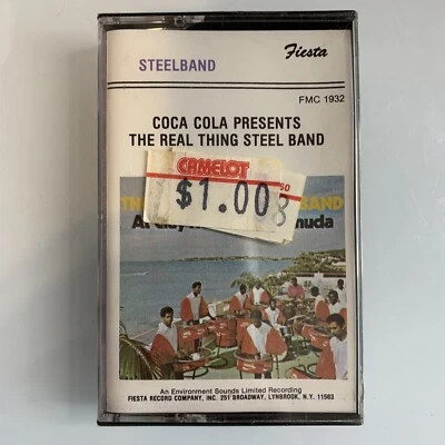 Coca Cola Presents The Real Thing Steel Band (Cassette) New Sealed - Image 1 of 2