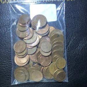 Mix Eu centi lot 1 2 5 grams 100 lot 1999 - 2024 random coin Lok Foto 100 Grams - Picture 1 of 5