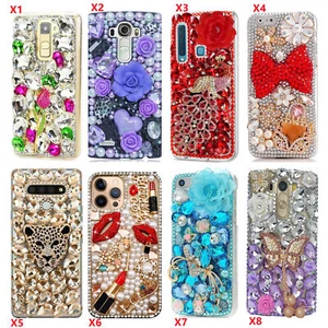 Handmade Luxury Bling Diamonds Rhinestones Crystals Soft Case Skin for TCL Phone - Picture 1 of 9