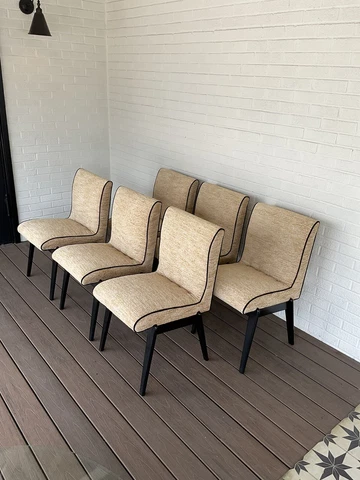 1950’s Stanley Young for Glen of California Dining Chairs, 6 Cover