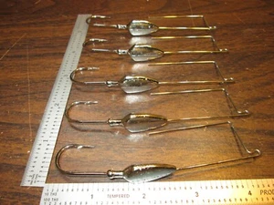 25 LURES - 3/8oz. BUZZ BAIT LURES - NICKEL FINISH - UNFINISHED - Picture 1 of 7
