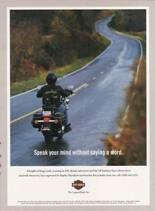 1995 Harley Davidson Motorcycle Ad 1/3/2025u - Foto 1 di 1