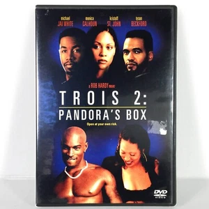 Trois 2: Pandoras Box (DVD, 2001, Widescreen)   Monica Calhoun   Tyson Beckford - Picture 1 of 3