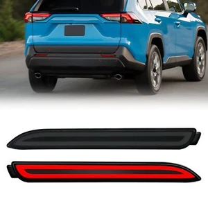 LED Brake Lights Rear Smoked Lens Reflector w/ Turn For Toyota RAV4 2019-2023 - Bild 1 von 9