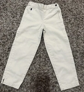 Ralph Lauren Girls Khaki/Tan  Capri Style Pants - Size 4 - Picture 1 of 7