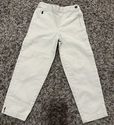 Ralph Lauren Girls Khaki/Tan  Capri Style Pants - Size 4 - Image 1 of 4